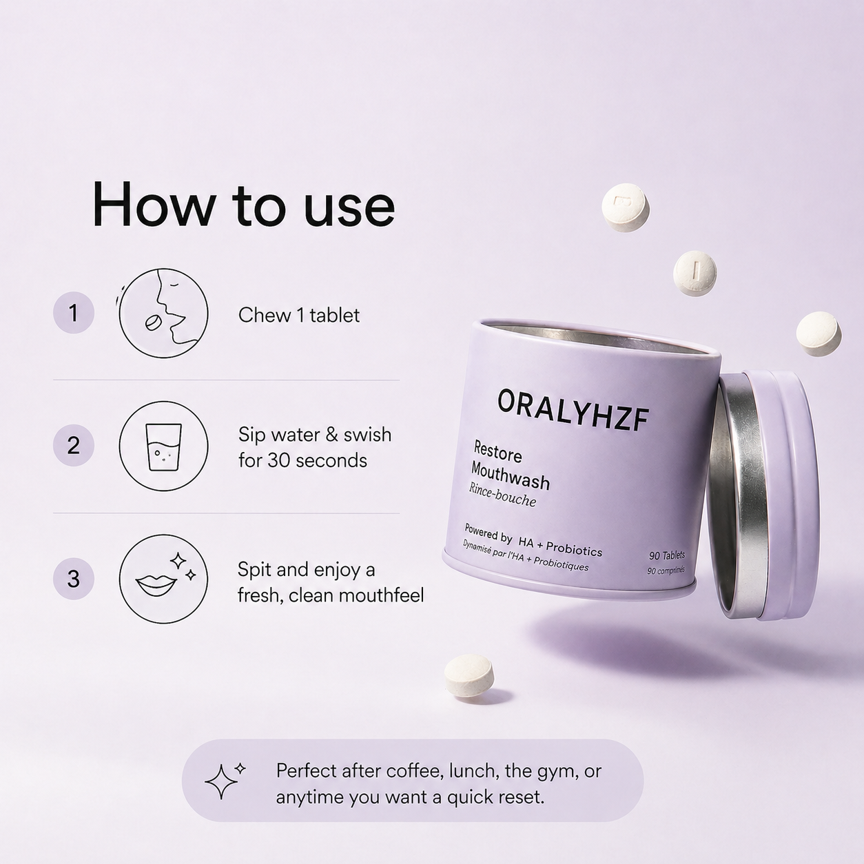 Redefine Your Routine with ORALYHZF – The Future of Oral Care.