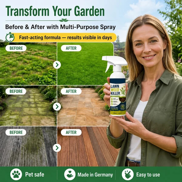 🔥Easy and stress-free weeding in the garden] Herbicide for domestic use
