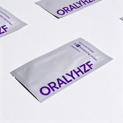 ORALYHZF Purple Whitening Strips – 30-Minute Low-Sensitivity Teeth Whitening