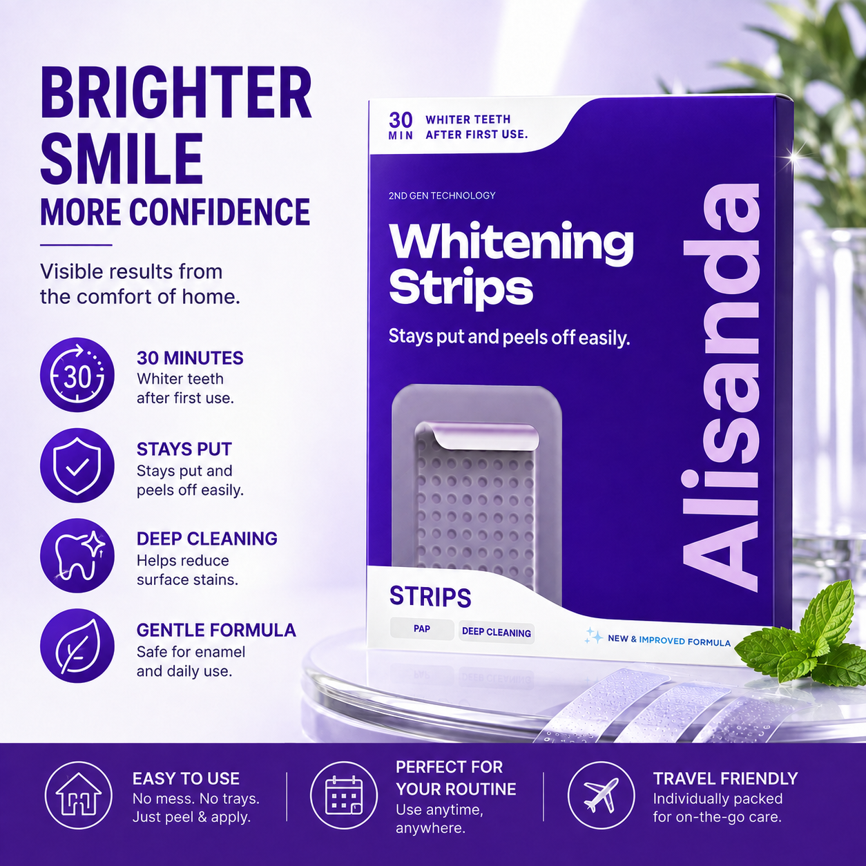 Deep-Clean Whitening Strips
