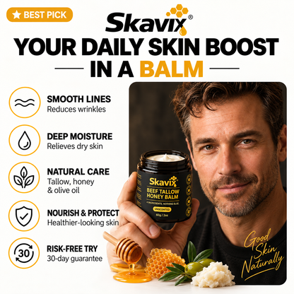 Skavix|Beef Tallow Honey Balm for Men🍯