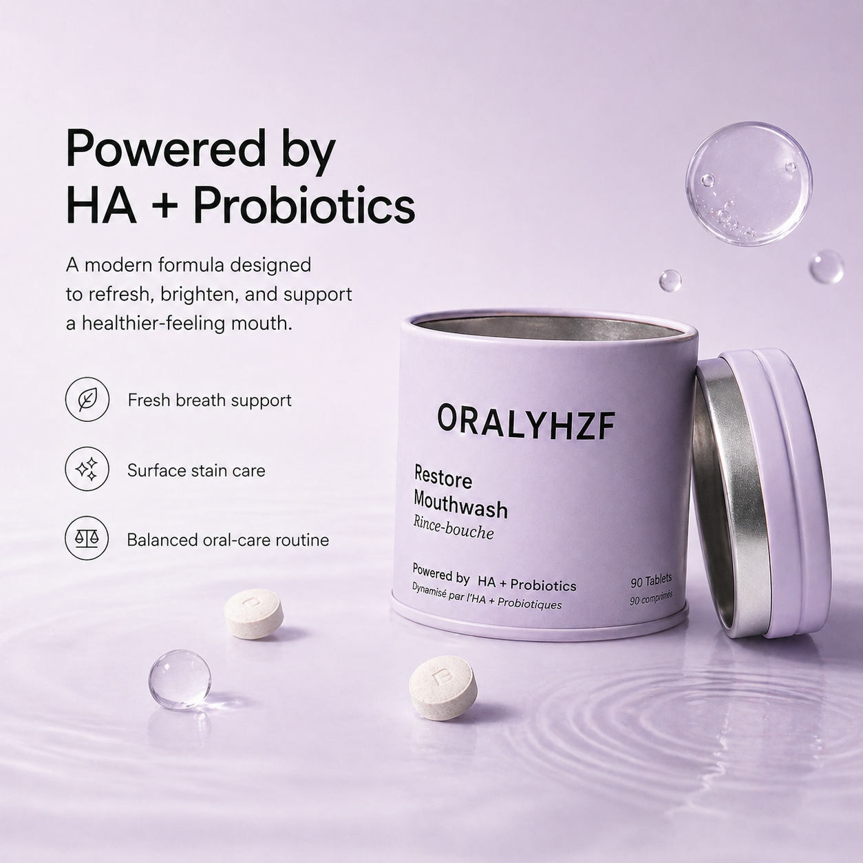 Redefine Your Routine with ORALYHZF – The Future of Oral Care.