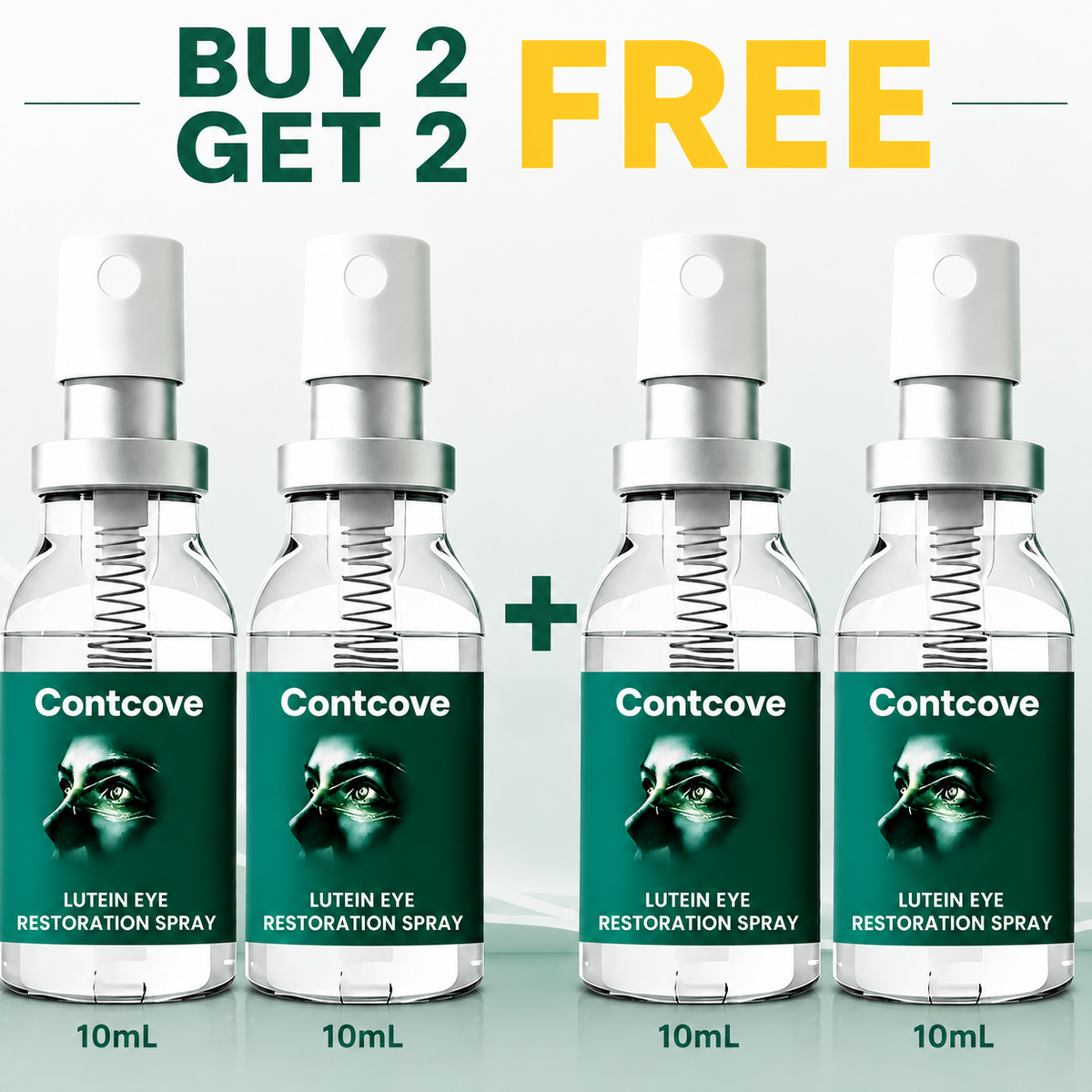 Contcove® Lutein Eye Care Spray — 10-Second Daily Routine