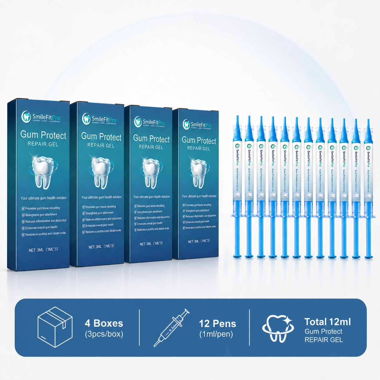 12 Repair Gels