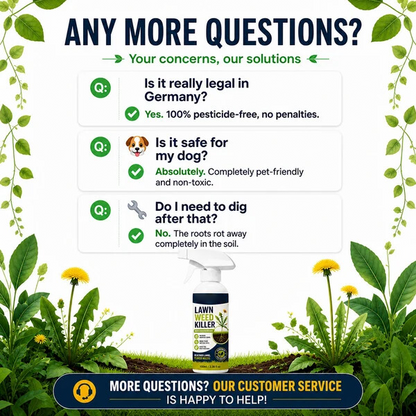 🔥Easy and stress-free weeding in the garden] Herbicide for domestic use