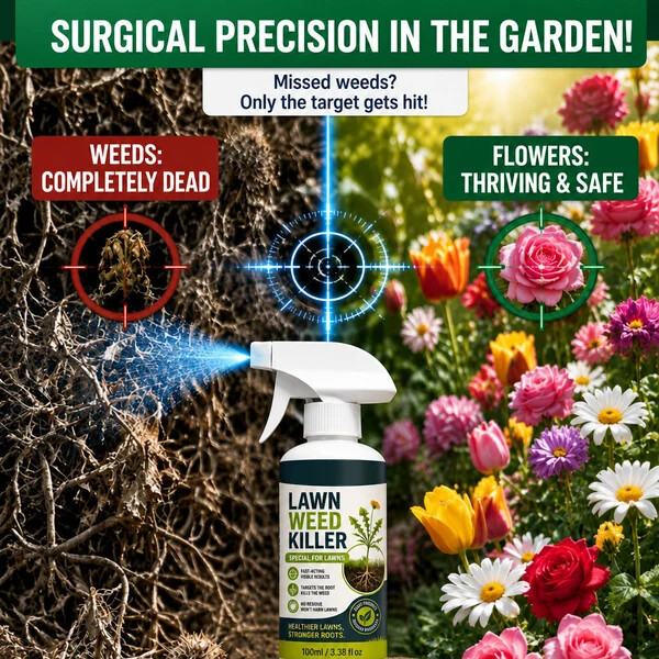 🔥Easy and stress-free weeding in the garden] Herbicide for domestic use