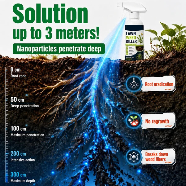 🔥Easy and stress-free weeding in the garden] Herbicide for domestic use